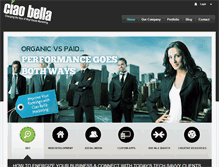 Tablet Screenshot of ciaobellamarketing.com